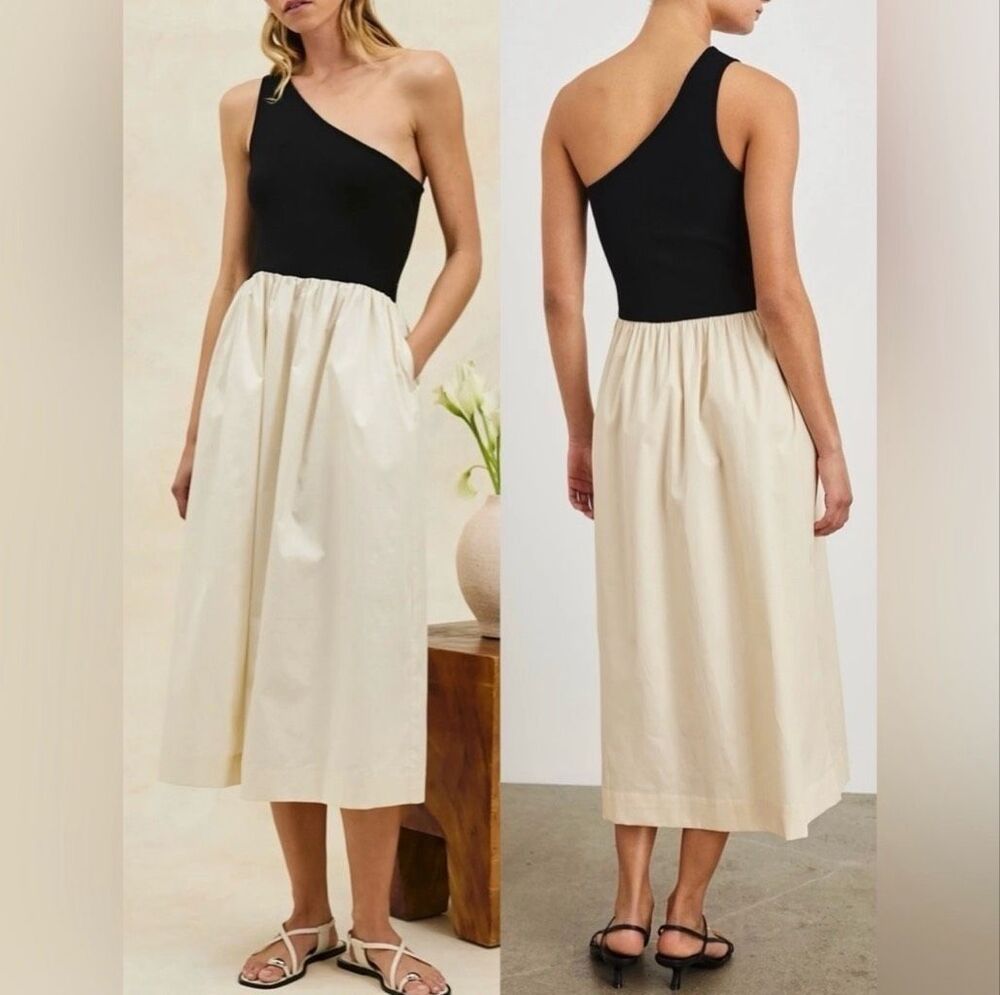 Rails Anita One Shoulder Dress XS NWT